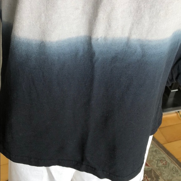Royal Robbins Grey-Navy Ombré 3/4 Sleeve T Size L - Picture 6 of 8